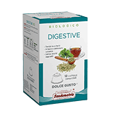 Sandemetrio Digestive (Tisana funzionale biologica - astuccio da 12 capsule compatibili Nescafè Dolce Gusto)